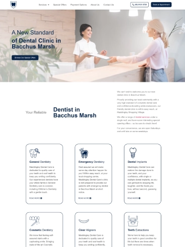 dental-website design