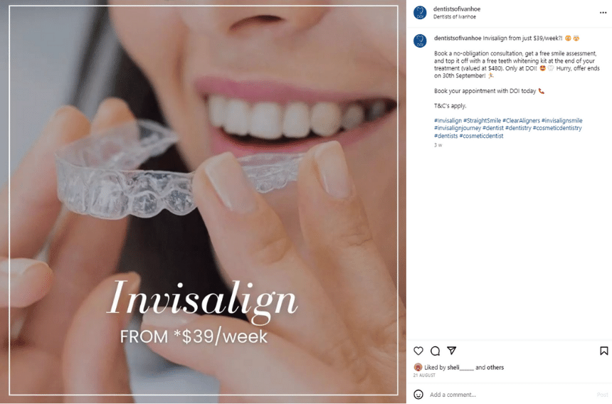 Invisalign marketing