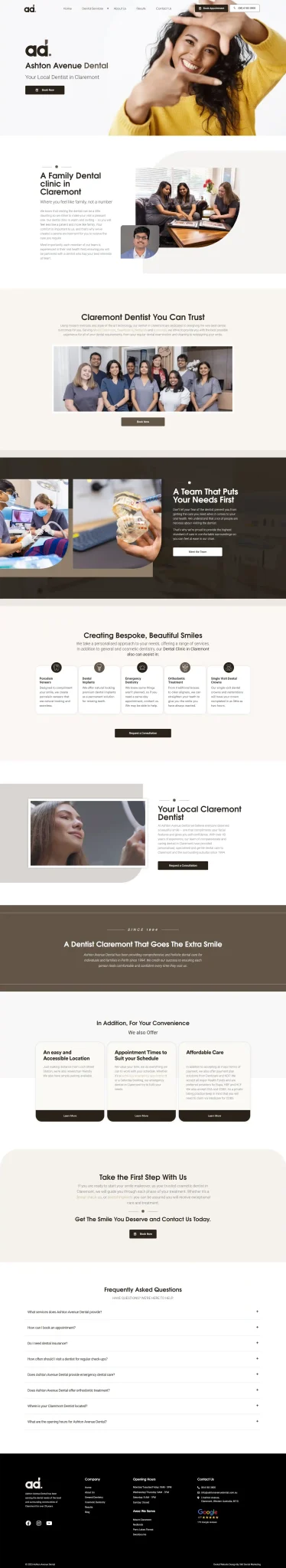 Ashton Avenue website