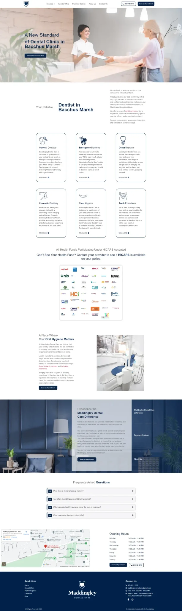 website design by 360 Dental marketing