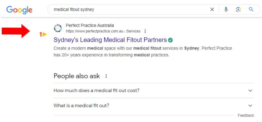 dental SEO agencies in Australia result